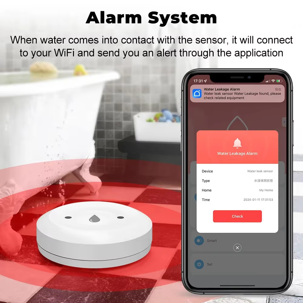 جهاز كشف تسرب المياه الذكي Tuy - مراجعة Smart Home Kitchen وسعره