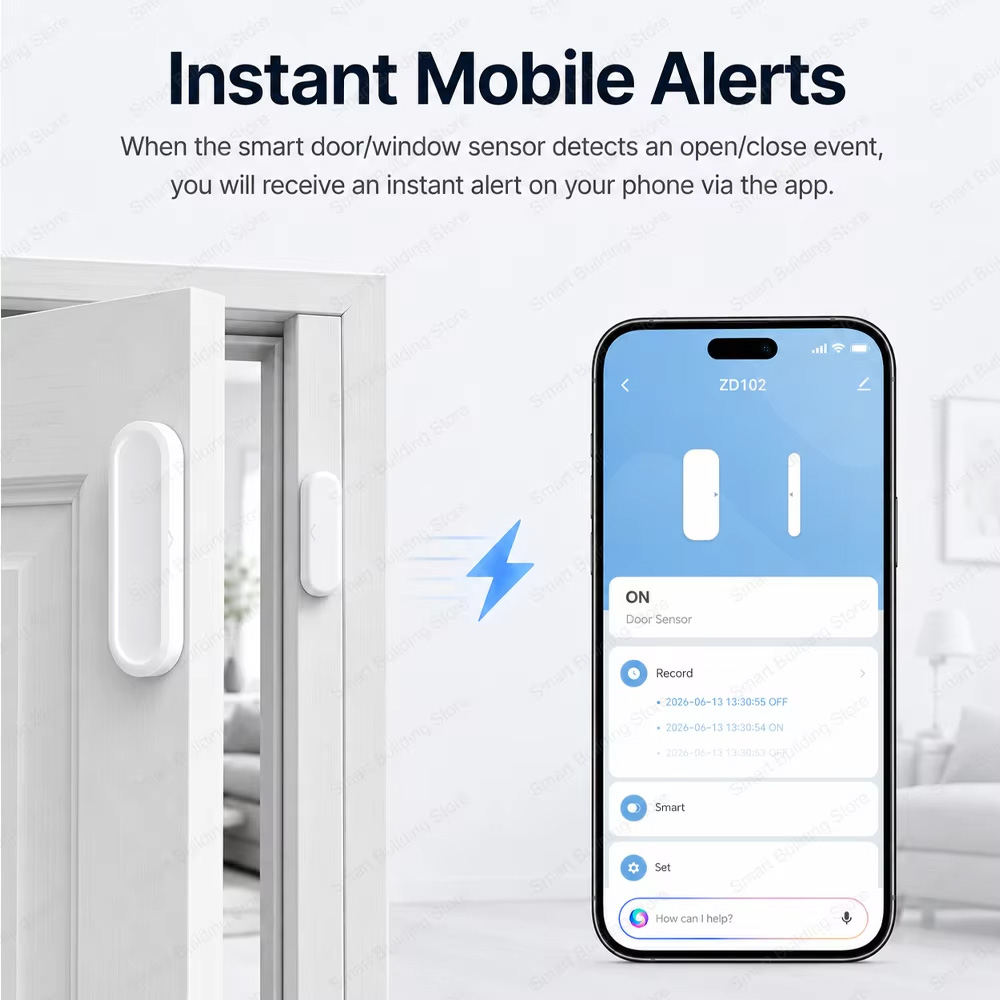 مستشعر الأبواب والنوافذ Tuya Z - مراجعة Smart Home Yandex وسعره