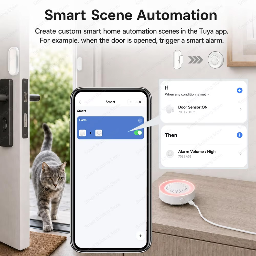 مستشعر الأبواب والنوافذ Tuya Z - مراجعة Smart Home Yandex وسعره