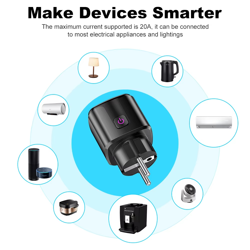 مقبس ذكي واي فاي 20 أمبير، 100 - مراجعة Smart Outdoor Plug وسعره