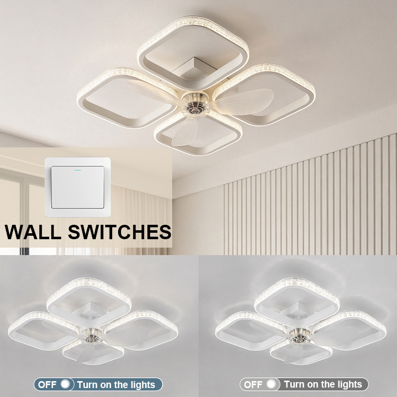 مروحة سقف ذكية بإضاءة LED مع ج - مراجعة Smart Ceiling Fan وسعره