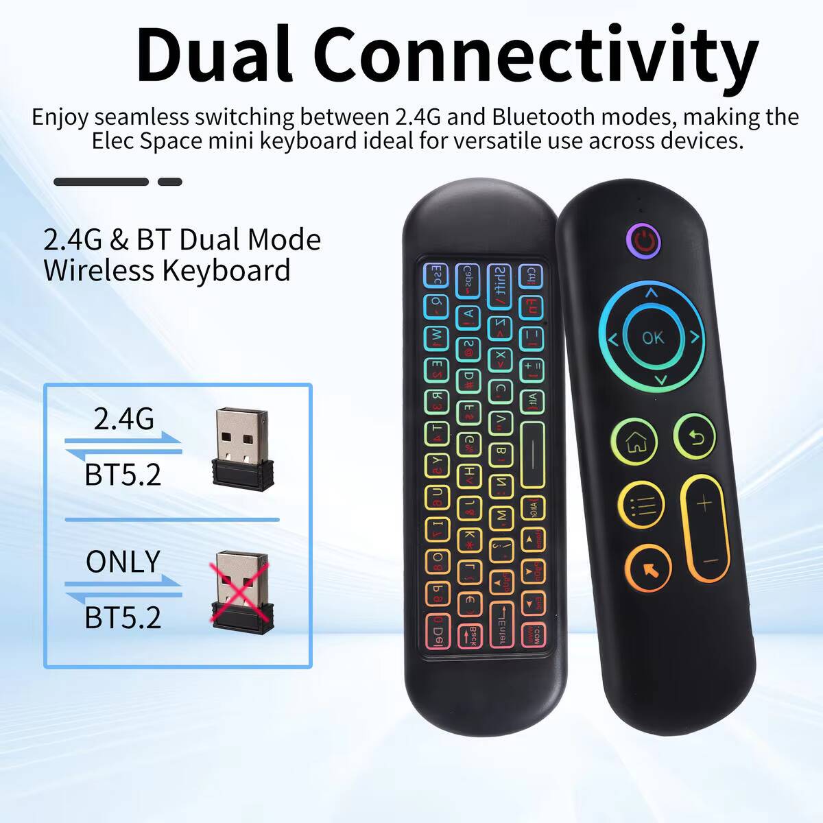 لوحة مفاتيح صغيرة بتقنية البلو - مراجعة Smart Home Keyboard وسعره