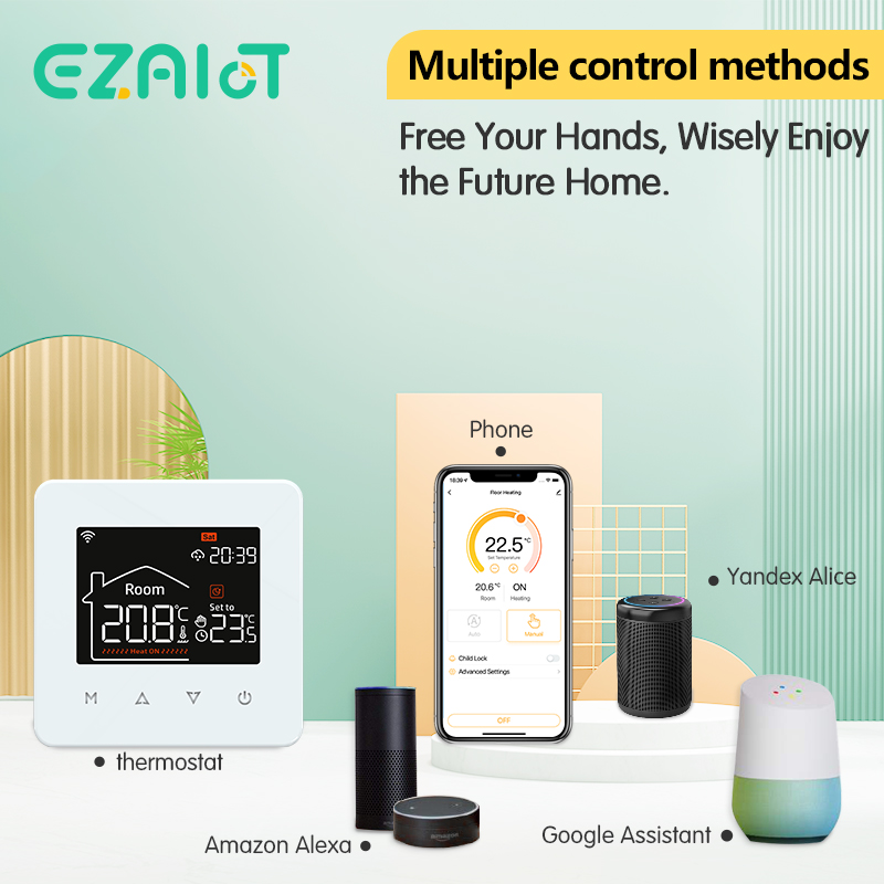 منظم حرارة واي فاي ذكي لتدفئة  - مراجعة Smart Home Yandex وسعره