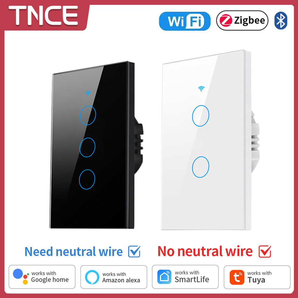 مفتاح إضاءة ذكي TNCE Tuya ، وا - مراجعة Smart Home Web وسعره