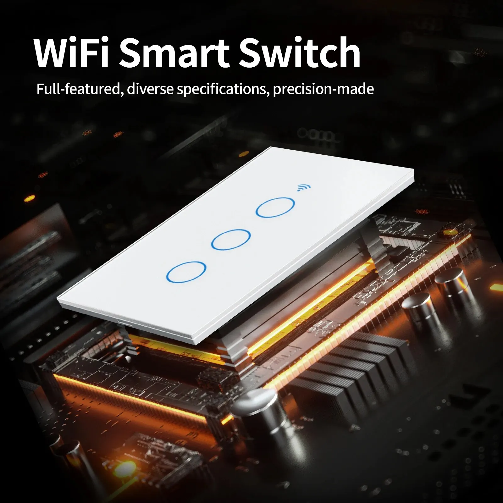 مفتاح إضاءة ذكي TNCE Tuya ، وا - مراجعة Smart Home Web وسعره