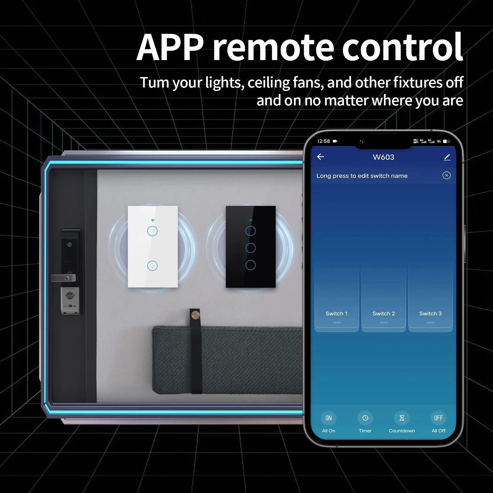 مفتاح إضاءة ذكي TNCE Tuya ، وا - مراجعة Smart Home Web وسعره
