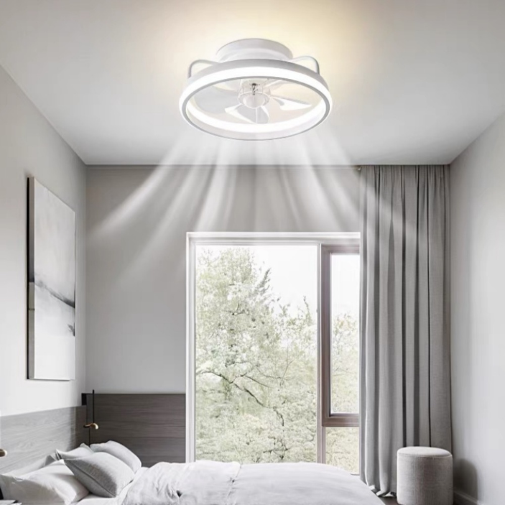 مروحة سقف LED حديثة مع تحكم عن - مراجعة Smart Ceiling Fan وسعره