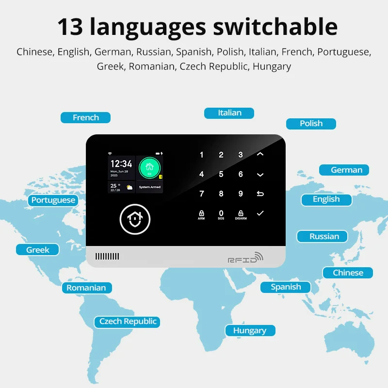 كاميرا خارجية مع تحكم عبر تطبي - مراجعة Smart Home Keyboard وسعره