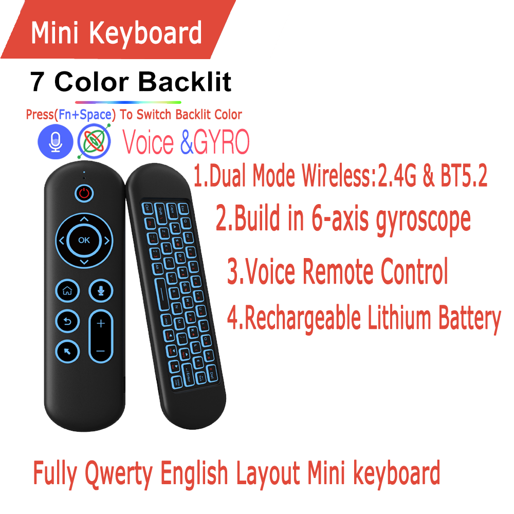 جهاز التحكم عن بعد ماوس هوائي  - مراجعة Smart Home Keyboard وسعره