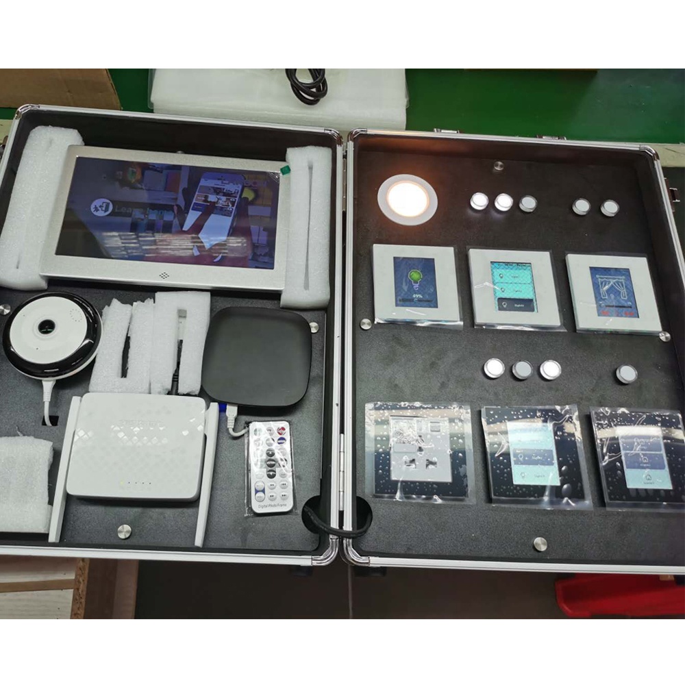 Lanbon المنزل الذكي التبديل أت - مراجعة Smart Home Demo Kit وسعره