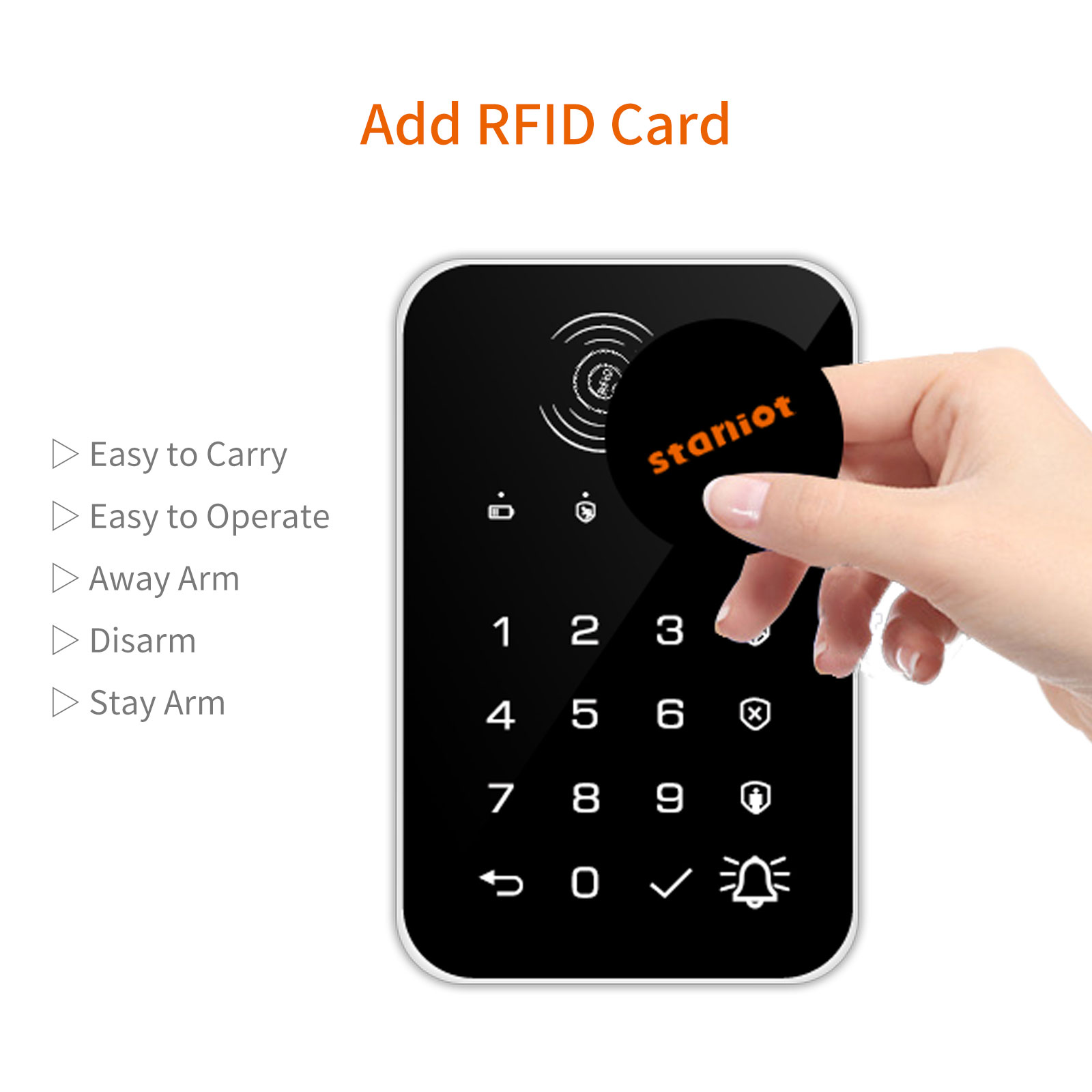 Staniot 433Mhz لوحة المفاتيح ا - مراجعة Smart Home Keyboard وسعره