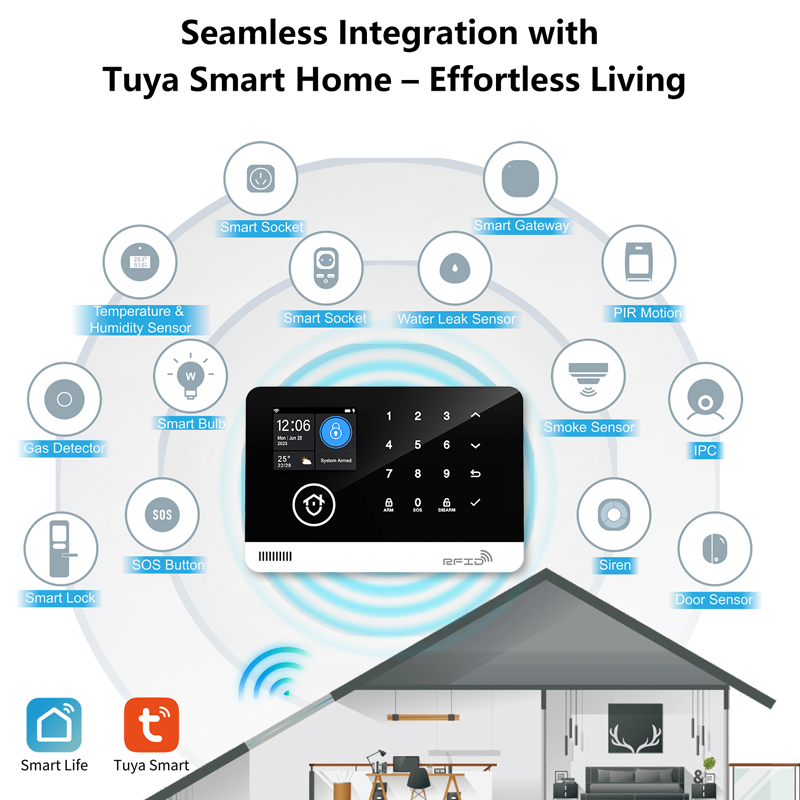 نظام إنذار منزلي ذكي يعمل بتقن - مراجعة Smart Home Keyboard وسعره