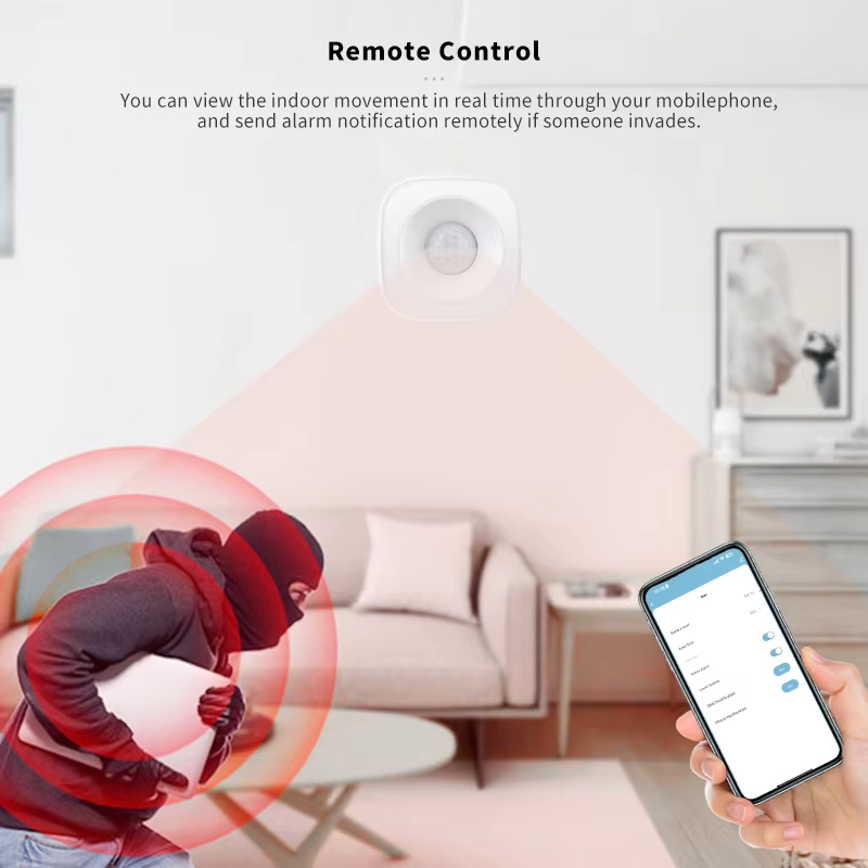 Tuya ZigBee/WiFi PIR محس حركة  - مراجعة Zigbee Motion Sensor وسعره