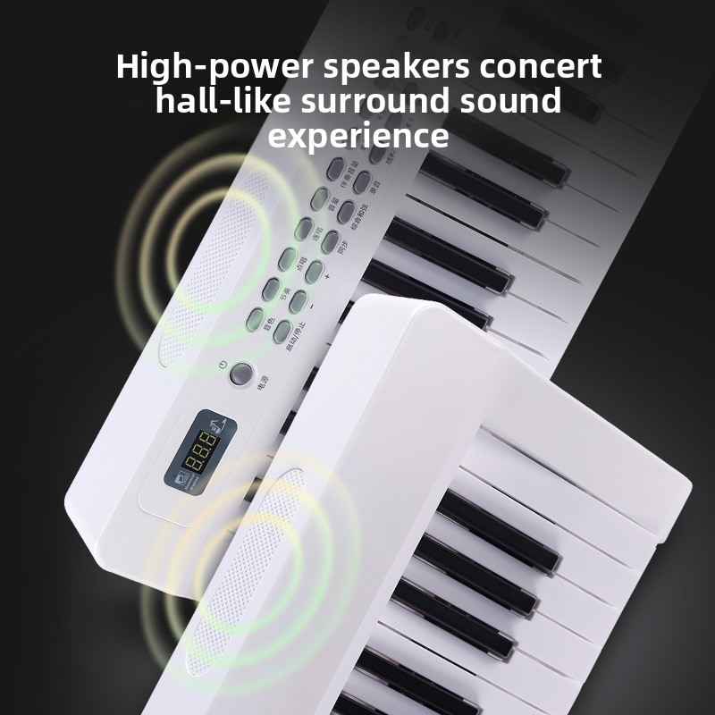 بيانو رقمي ذكي بـ 88 مفتاحًا ل - مراجعة Smart Home Keyboard وسعره
