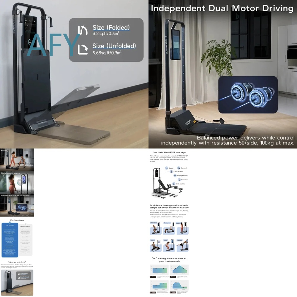 مرآة ذكية للتمارين الرياضية ال - مراجعة Smart Home Gym Mirror وسعره
