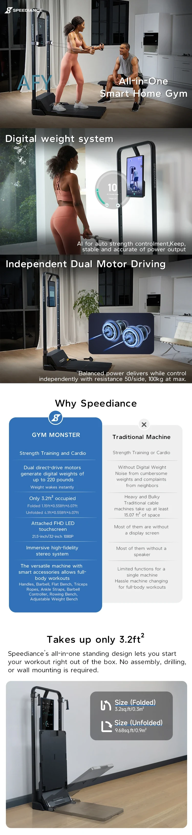 مرآة ذكية للتمارين الرياضية ال - مراجعة Smart Home Gym Mirror وسعره