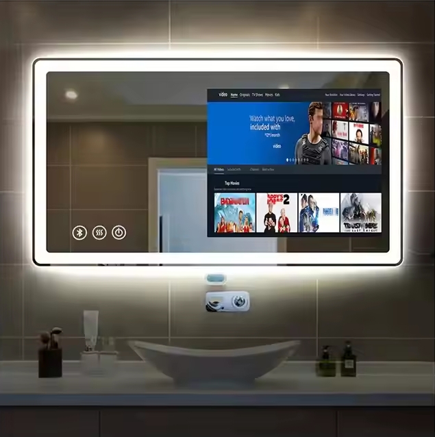 مرآة ذكية مقاومة للماء بشاشة ت - مراجعة Smart Home Gym Mirror وسعره
