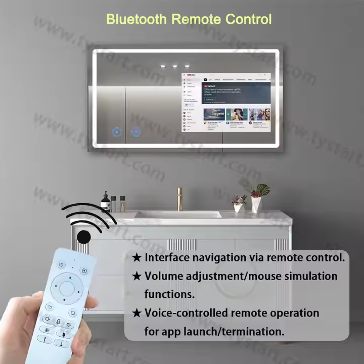 مرآة ذكية مقاومة للماء بشاشة ت - مراجعة Smart Home Gym Mirror وسعره