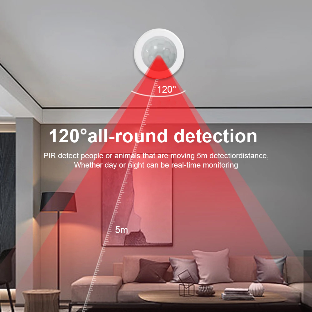 جهاز استشعار الحركة بالأشعة تح - مراجعة Zigbee Motion Sensor وسعره