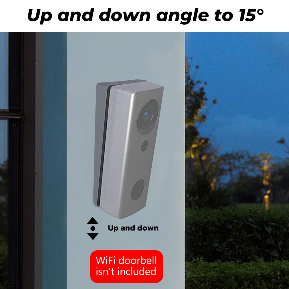 DIGIT-قابل للتعديل زاوية جرس ا - مراجعة Video Doorbell وسعره