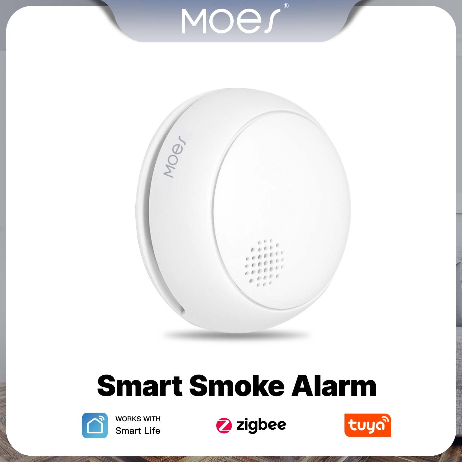 MOES زيجبي الذكية كاشف إنذار ا - مراجعة Smart Home Kitchen وسعره